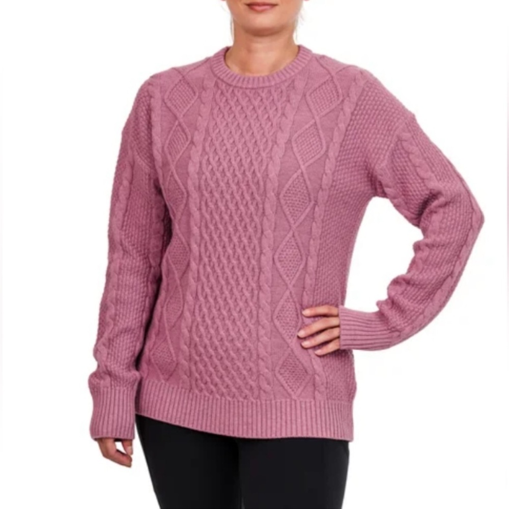 XL: 🩷Kersh Merino Wool Sweater